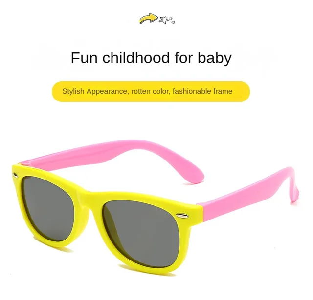 Kids Sunglasses Flip-Up Kids Sports Sunglasses UV400 Protection