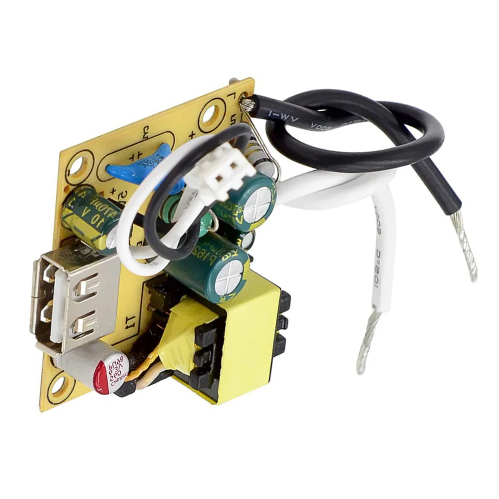 Module D'alimentation AC-DC 5V 2A 10W - Entrée 110-220V, Sortie USB, Isolation, Protection Surchauffe/court-circuit