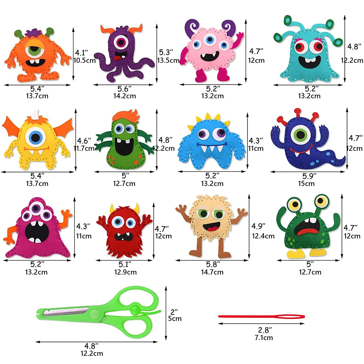 Little Monster Felt Kit 6