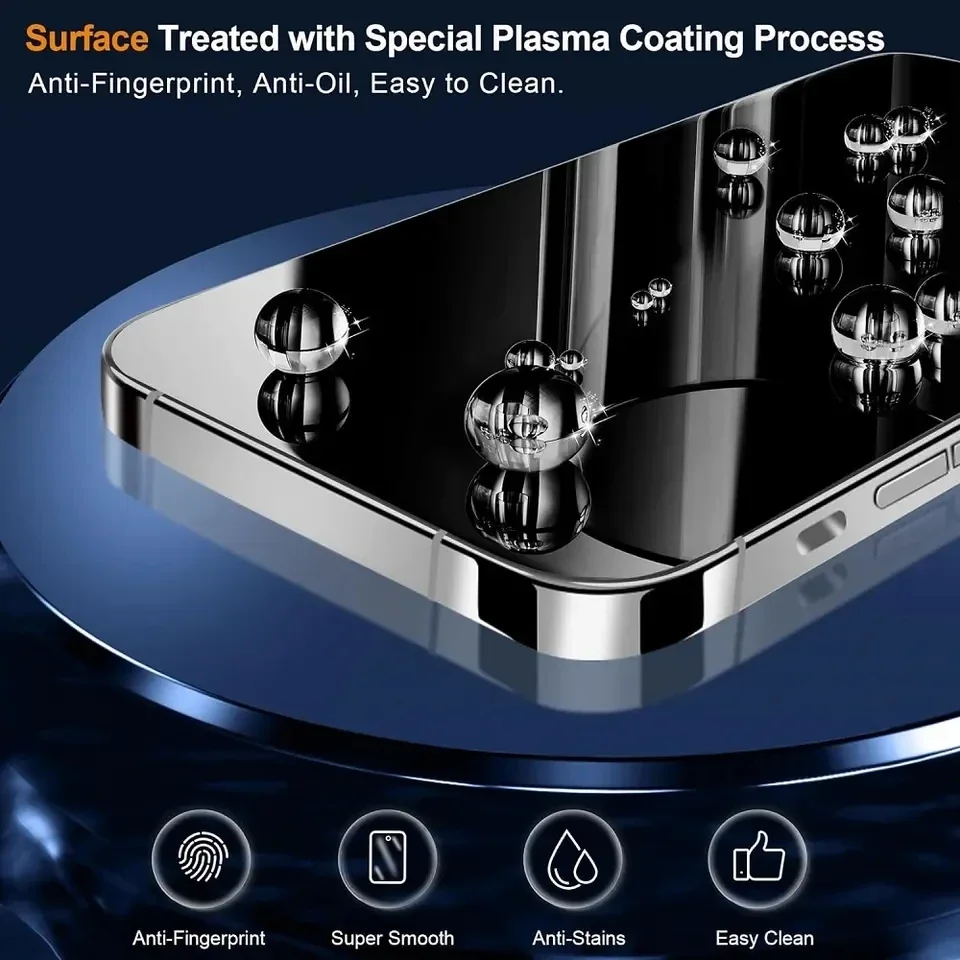 Premium Tempered Glass Screen & Camera Lens Protector – Full Coverage
