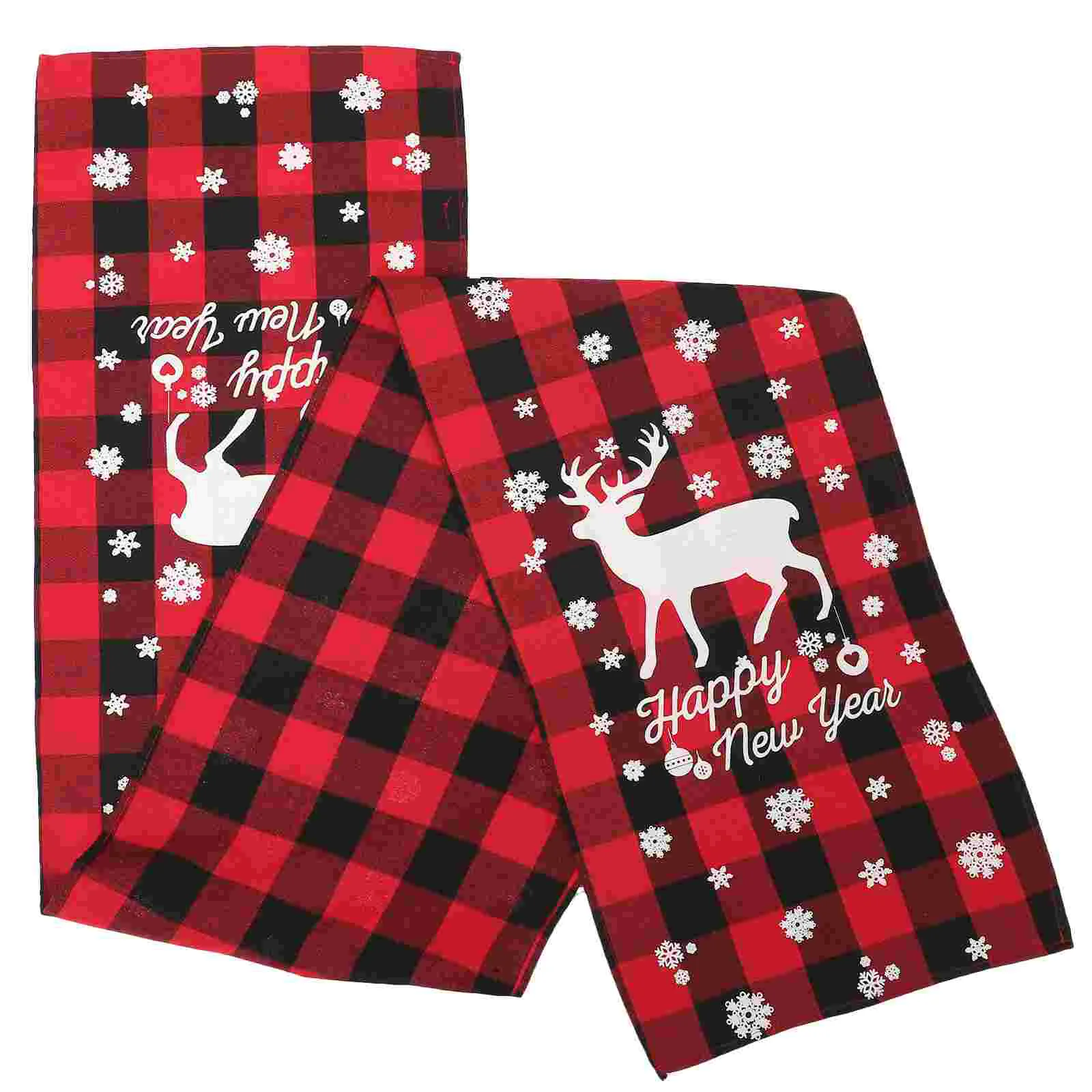 

Christmas Theme Design Tablecloth Xmas Decorative Table Runner for Party