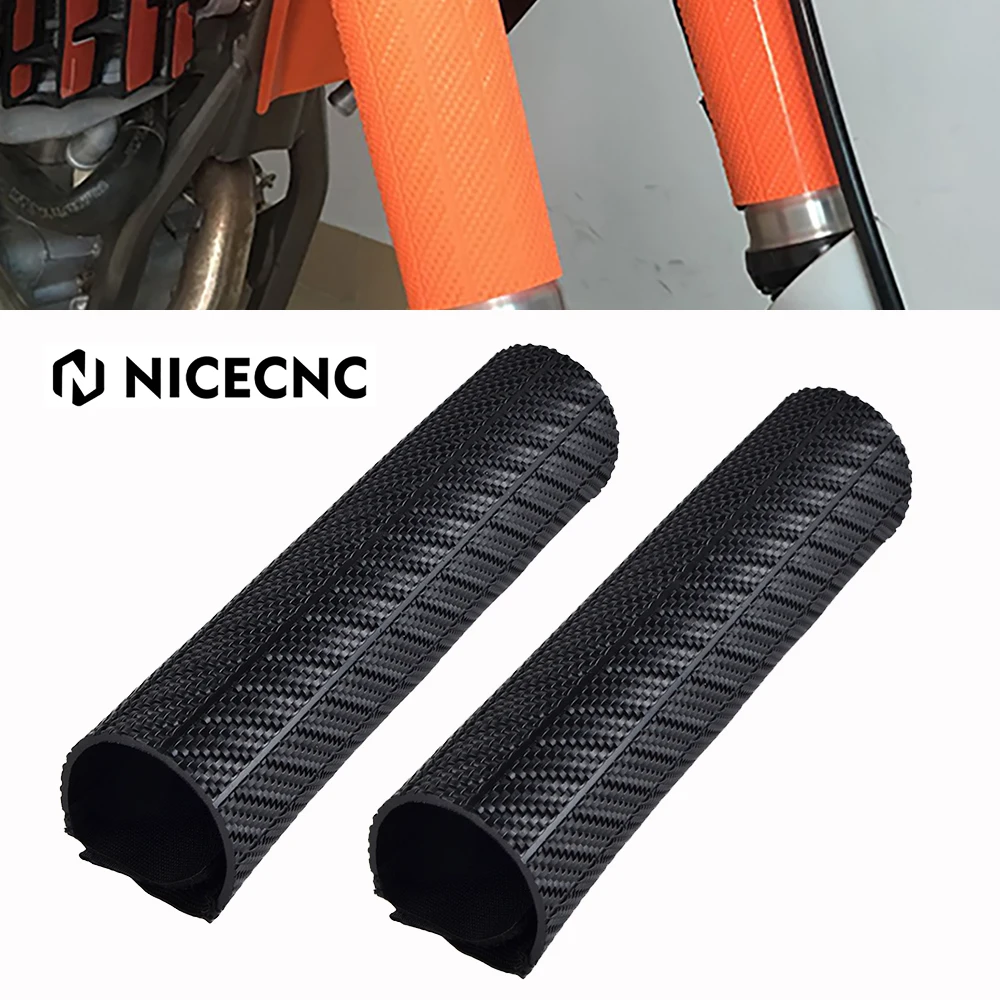 NICECNC Gabelschutz, stoßdämpfende Abdeckung für Yamaha YZ 85 125 250 250F 450F 125X 250X 250FX 450FX WR 250F 450F Honda Kawasaki