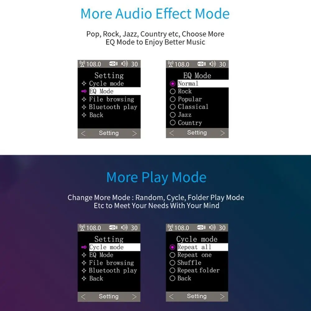 차량용 MP3 음악 플레이어, 블루투스 5.0 수신기, FM 송신기, 듀얼 USB QC3.0 충전기, U 디스크/TF 카드, 무손실 음악
