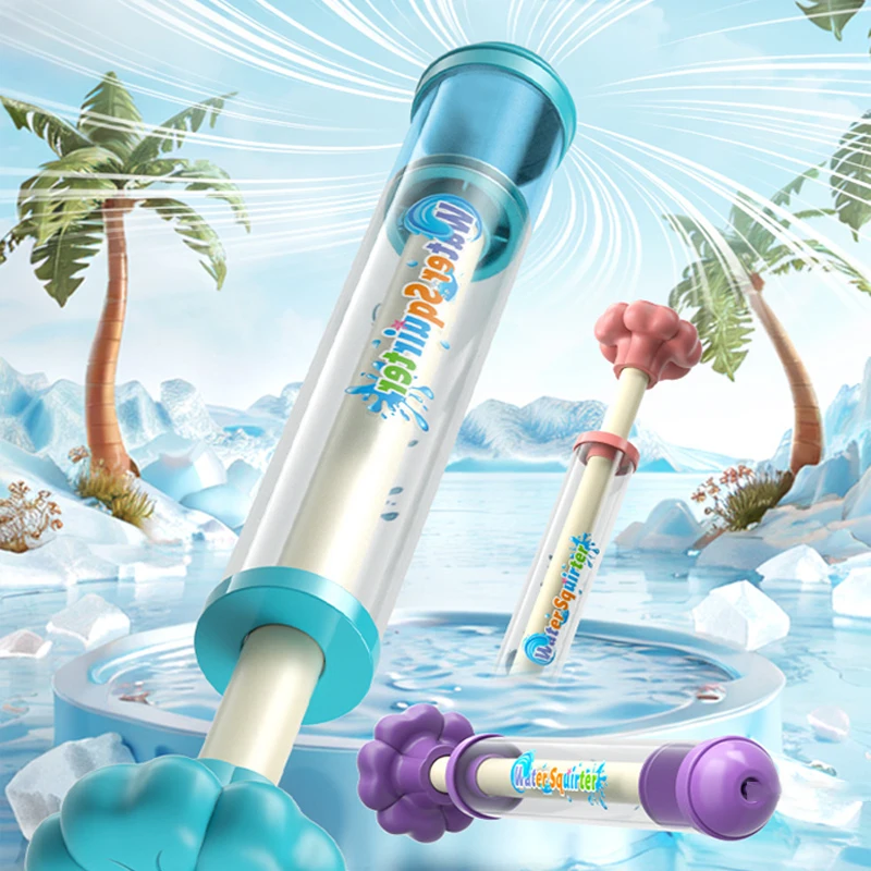 Fireworks Spray Water Pull-Back Water Gun Outdoor Splash Games for Pool Lawn Activities Kids Summer Interactive Water Spray Toys Best Sellers In Toys & Games