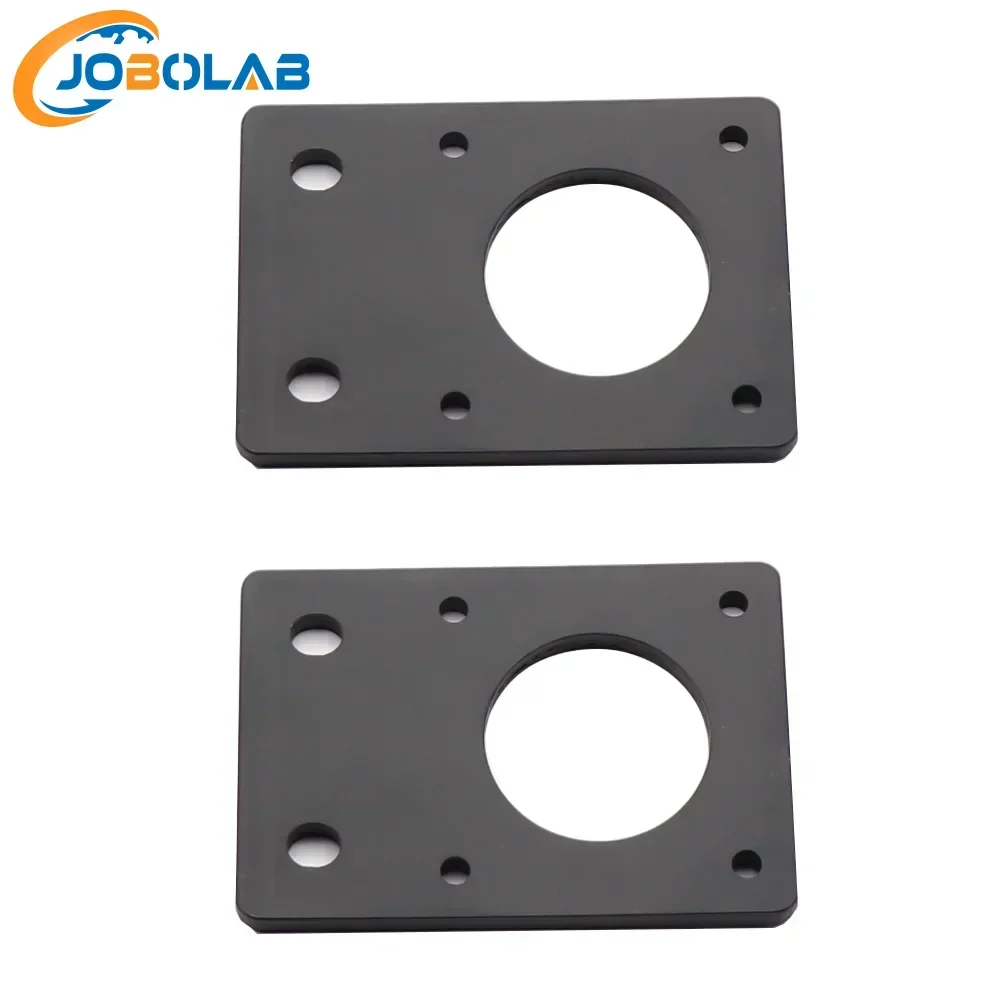 Stepper Motor, 1-8pcs NEMA 17 42-Series Stepper Motor Mounting Plate Fixed Plate Bracket Fit 2040 Profiles Printer for 3D Printer CNC Part