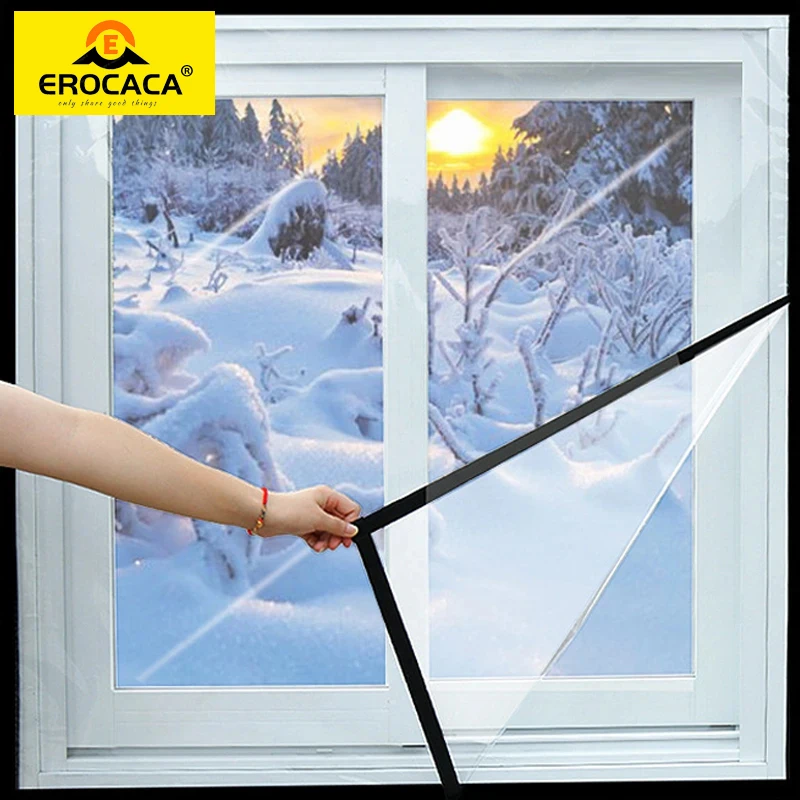 Window Heat Insulation film Warm film in winter Self-Adhesive mucosa protective Energy transparent Soft glass For window