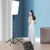 24'' 19'' Big LED Video Light 50W Photography Selfie Dimmable Panel Lighting Photo Studio Live Stream Fill LampTripod Stand 3