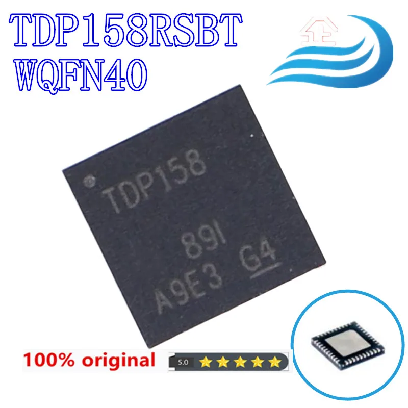 Original TDP158 TDP158RSBR TDP158RSBT TDP159 SN75DP159 SN75DP159RSBR 75DP159 40PIN tamaño interfaz de pantalla