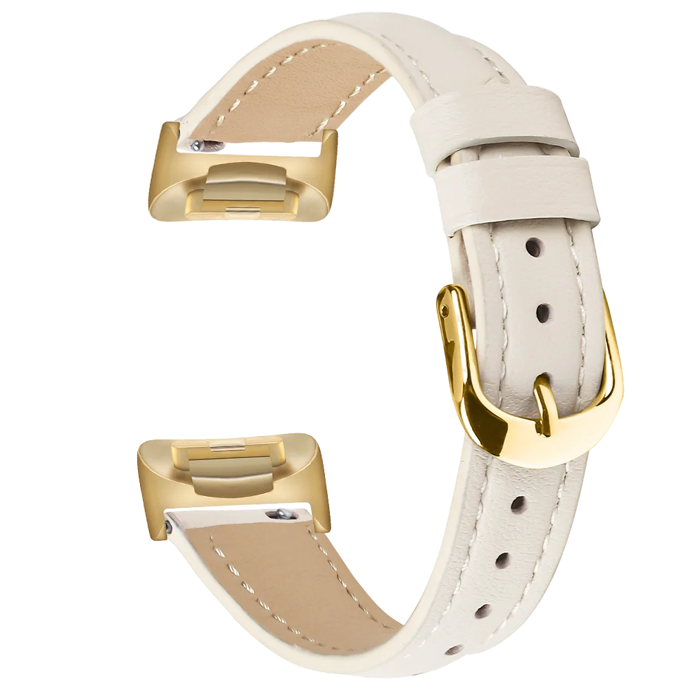 Premium Leather Strap with Classic Buckle - Replacement Wristband