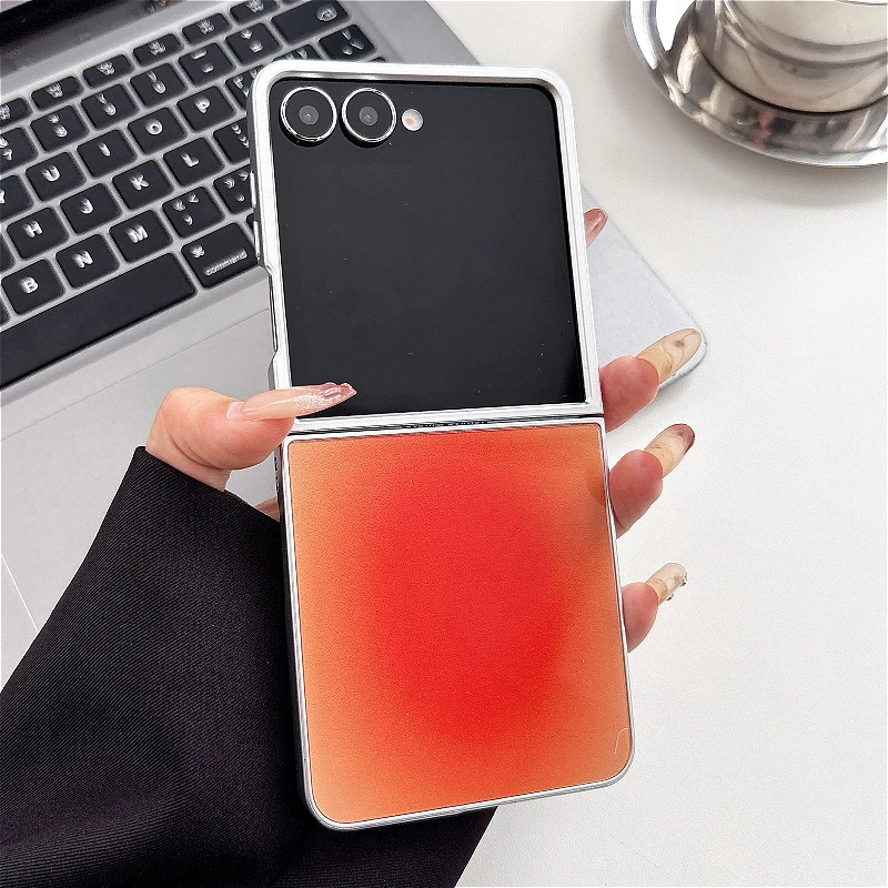 Stylish Glossy Gradient Color Phone Case
