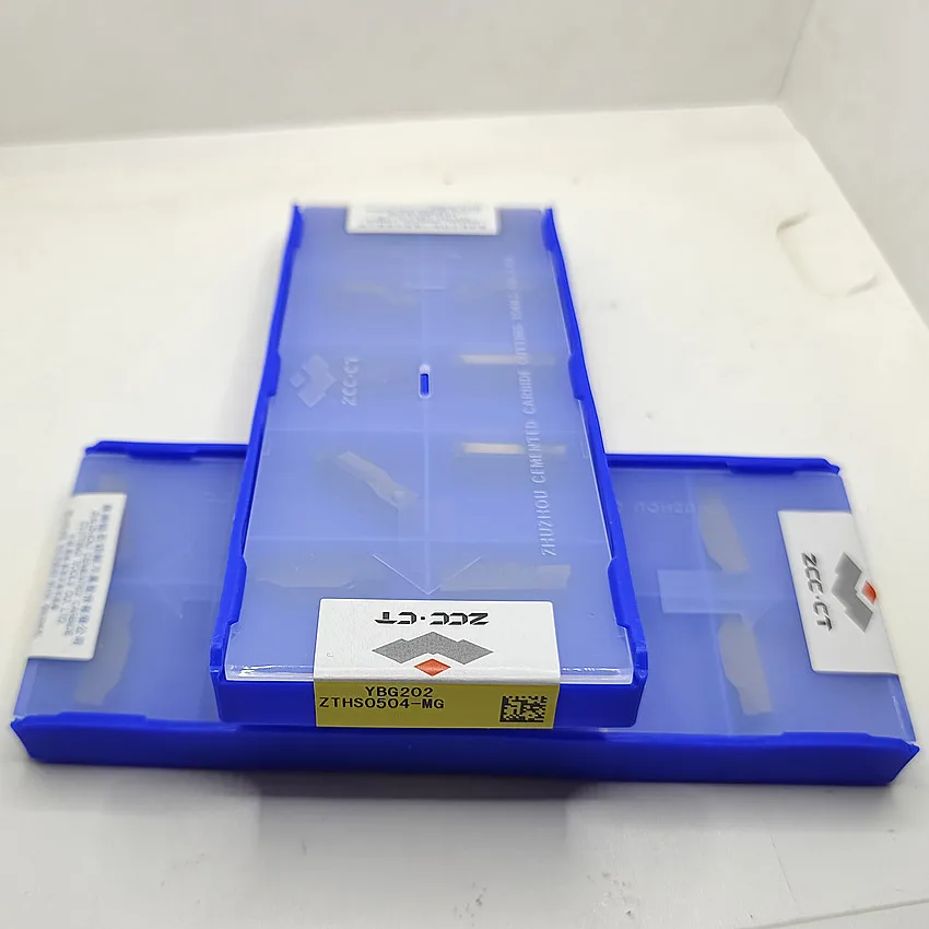 ZTHS0504-MG YBG202/ZTHS0504-MG YBG302 ZTHS0504-MG ZCC.CT CNC 블레이드 카바이드 인서트 선삭 공구 인서트 10 개/상자