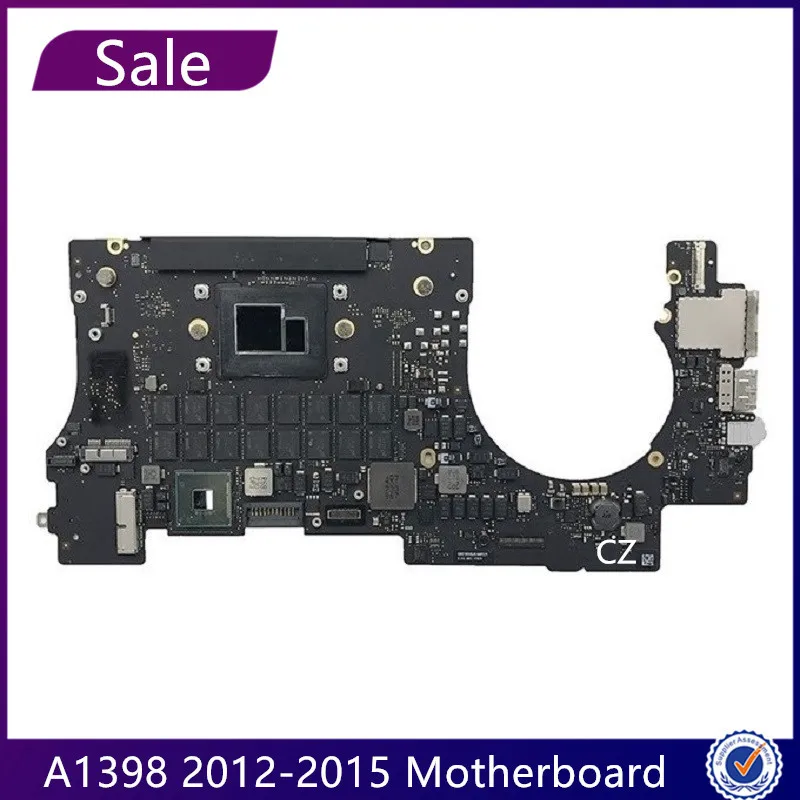 Original A1398 Laptop Motherboard 2012 2013 2014 2015 Year For MacBook Pro Retina 15" Logic Board Tested 820-3332-A 820-3662-A