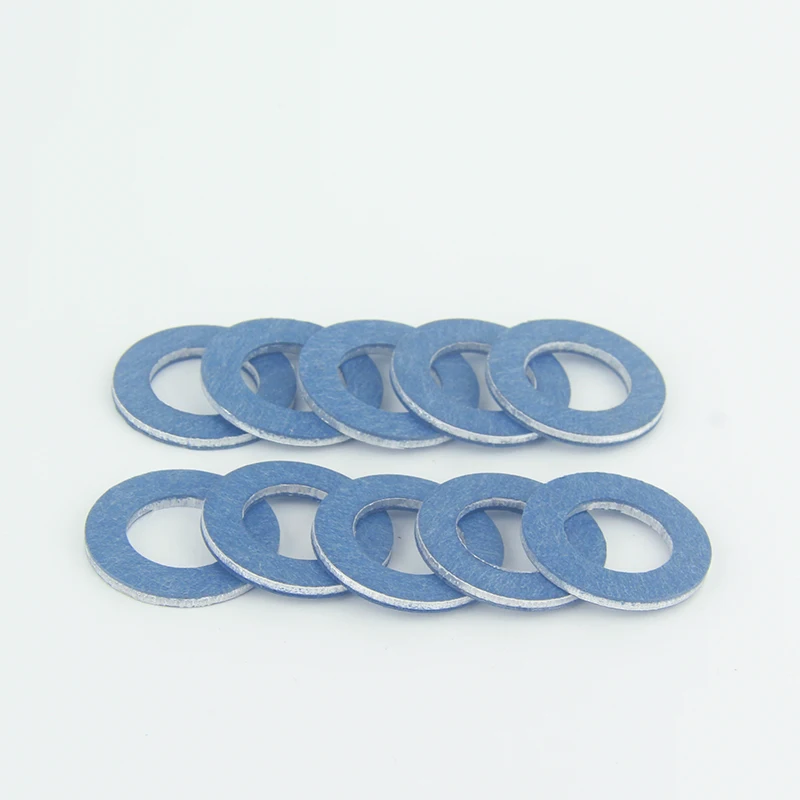 24/36pcs aluminum automotive oil drain plug gasket M12 for Toyota Camry Corolla Lexus replacement # 90430-12031