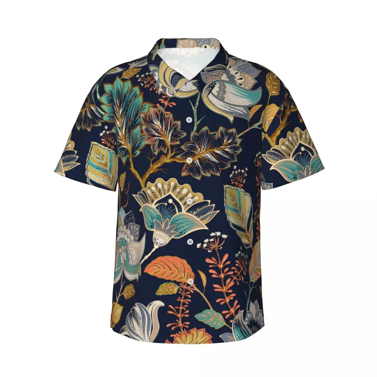 

Paisley 3d Print Hawaiian Shirt Men Clothes Loose Breathable Men's Shirts Summer Male Shirt Male Clothes Short Sleeve