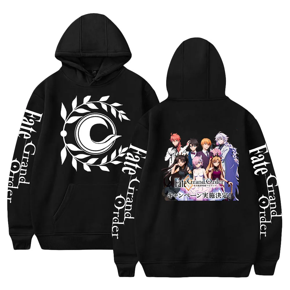 

2022 New Arrival Fate Grand Order Hoodies all-match Casual Men And Women Autumn Winter Hoodies Clothing Kawaii Kids Pullovers