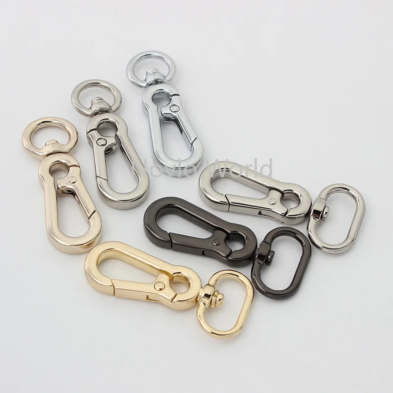 1050pcs 5 colors 56*12mm 53*20mm big trigger snap hook metal swivel