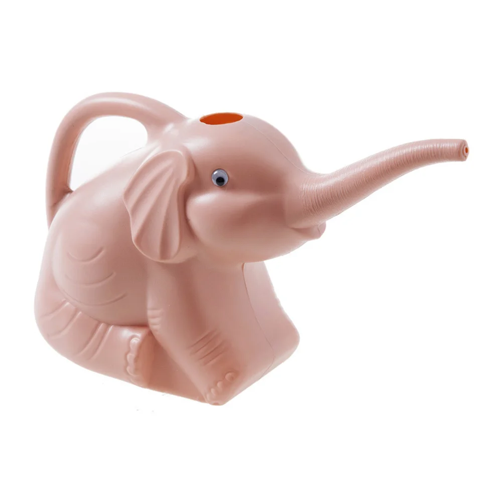 

Baby Elephant Sprinkling Water Plants Watering Kettle Garden Tool Adorable Can Outdoor Decor Shaped Pot Portable