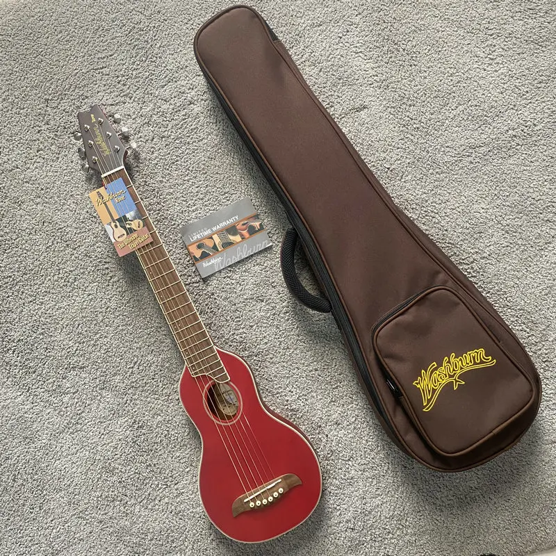 ウォッシュバーンローバー-ソリッドトップトラベルアコースティック