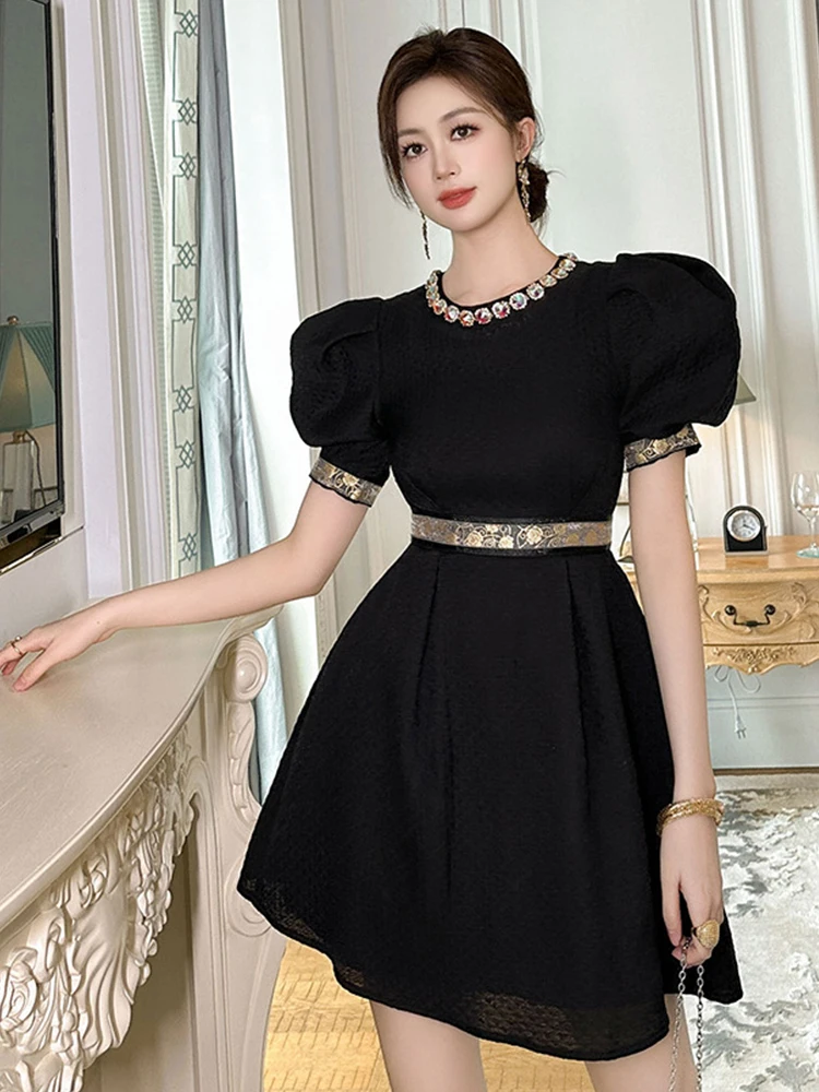 green emerald velvet dress V Neck Short Black Prom Dresses, V Neck Black Short Formal Homecoming –  jbydress main image 0