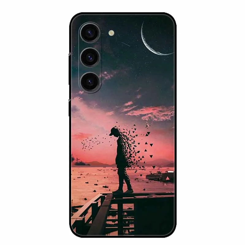 Luxury Black Silicone Shockproof Case - Soft Bumper Protector