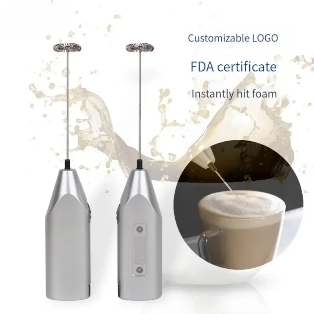 Description Picture 6 of item1pc Mini Electric Whisk Household Handheld Mixer Milk Beater BakingTools Kitchen Supplie Cream Whipping Whip The Eggs With Cream