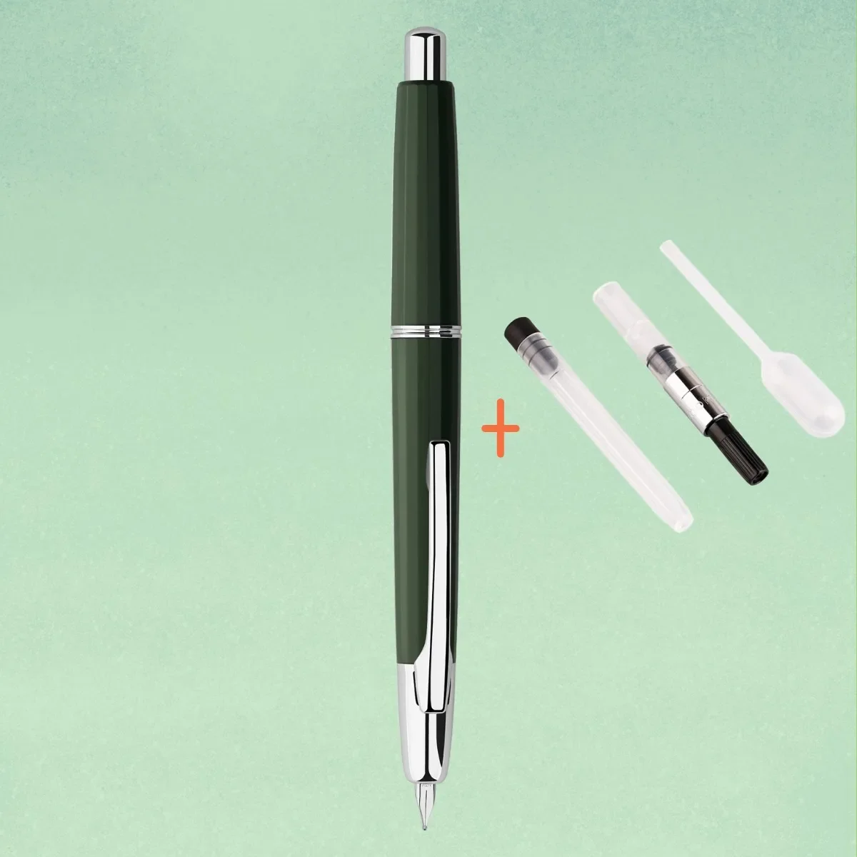 MAJOHN A2 Lightweight Retractable Fountain Pen with EF Nib - Ideal