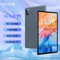 N-ONE Npad Y1 Android14 8(4+4)GB 64GB 10.1” 1280*800 IPS Screen 5000mAh Battery UNISOC RK3562 4-Cores WIFI Tablet
