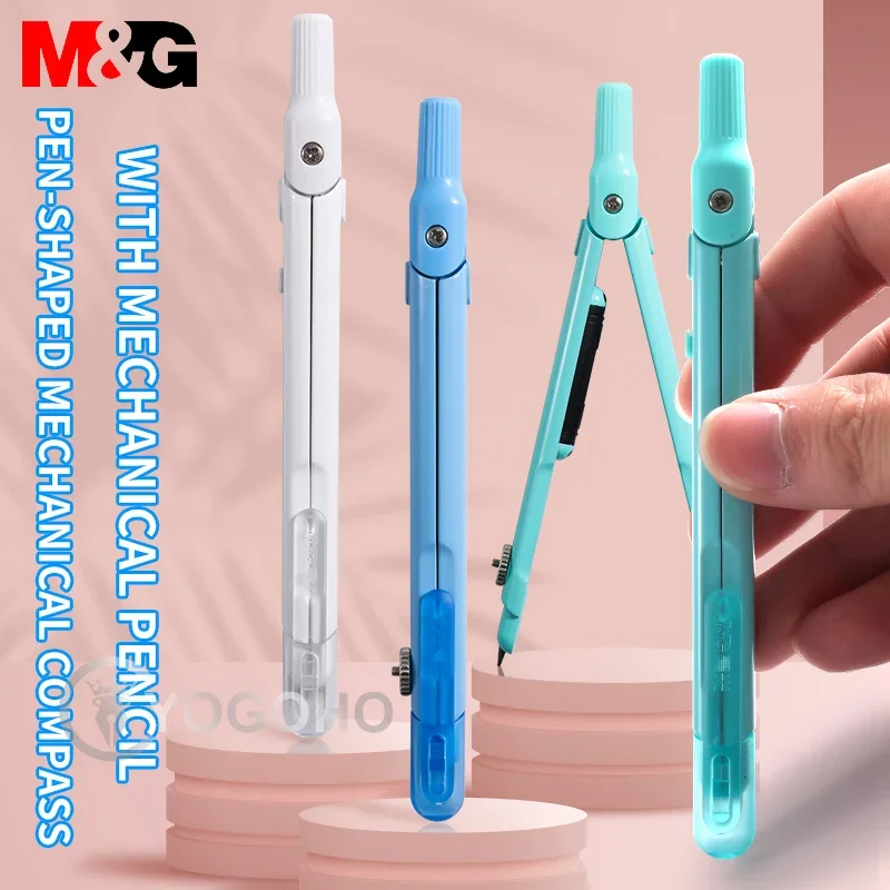 Drawing Compass Compass Lead Refills M&G School Compass Colorful Stationery Student Drawing Compass refills math set drafting Drawing Tools Geometry Set