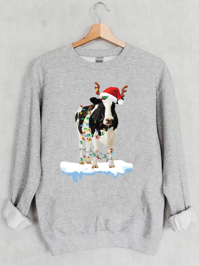 Mooey Christmas Santa Casual Sweatshirt