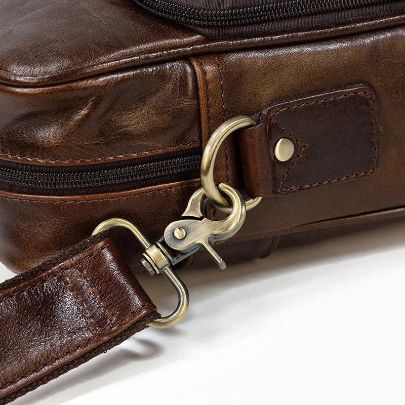 Laptop Bag 17 - Premium Leather (No. 1)