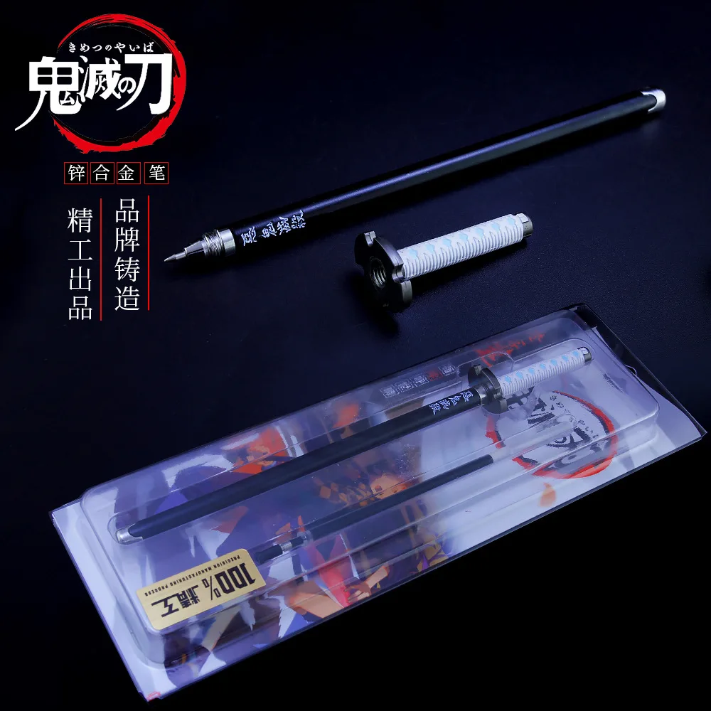 Demon Slayer Sword Kamado Tanjirou 1St Carbon Pen Lega Katana Sword Anime Giapponese Modello Di Arma Regalo Per Bambini Periferiche Anime