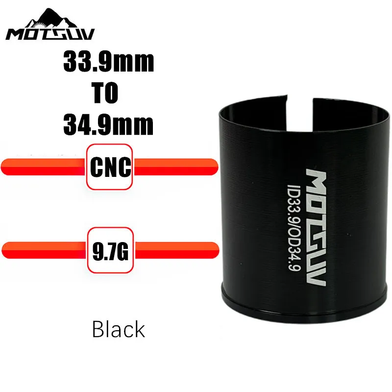 RIDEWILL BIKE Adattatore canotto reggisella da 27,2mm a 31,6mm (Adattatori Sella) / Seatpost Tube Adapter from 27,2mm to 31,6mm (Adapters Seats
