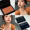 Girl's Blusher Palette Powder Natural Matte Peach Low Saturation Nude Korean Pink Red Blush Rouge Brightens Facial Cheek Contour 3