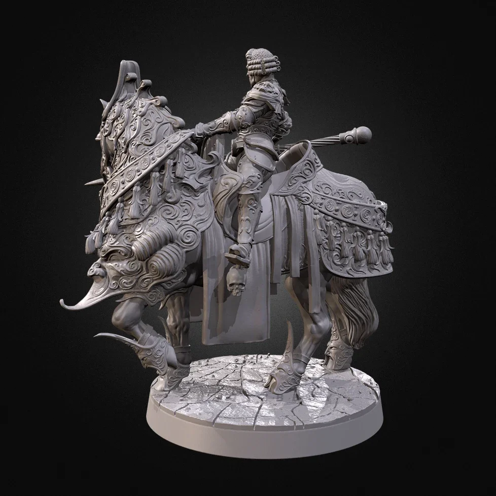 남자의 높이 38mm 50mm 75mm 수지 모델 키트 무색 자체 조립 TD-7283/3D