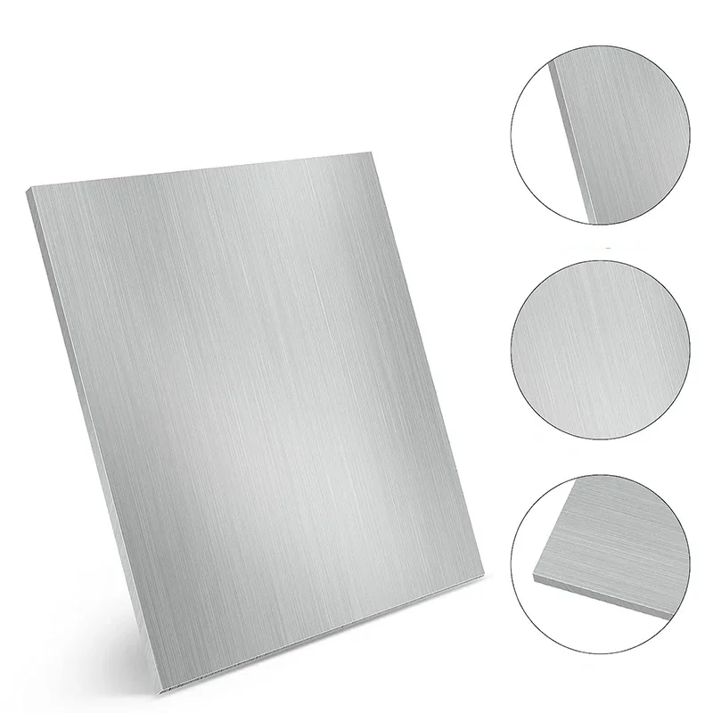 Premium Aluminum Alloy Square Plate - Polished Sheet with Multiple Thickness Options