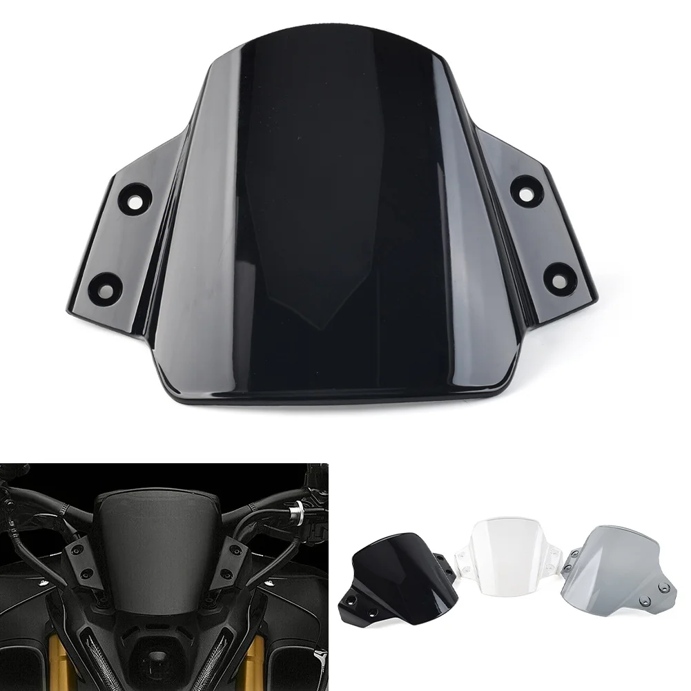 

Motorcycle Windshield Windscreen Wind Screen Deflector For Yamaha MT-09 2021 2022 2023
