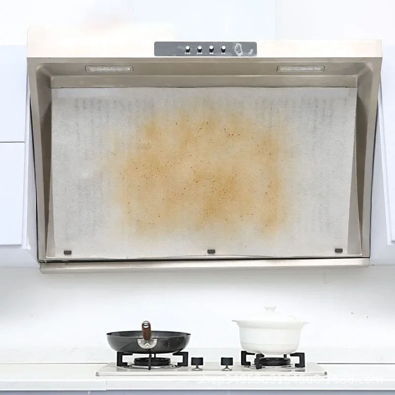 46cm*5/10M Range Hood Filter Paper Non-woven Oil-proof Cotton Filter Disposable Range Hood Exhaust Fan Extractor Tools