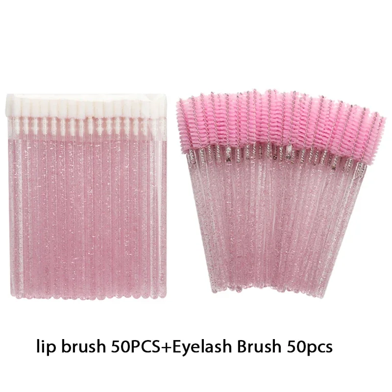Mascara Wands Brushes Lip 100PCS Disposable Eyelashes Applicator Lash Extension Set For Eyebrow Eye Wholesale Makeup Tool