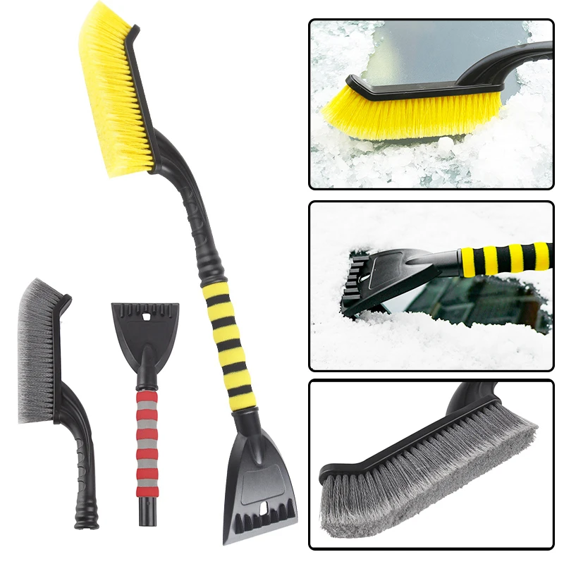 Car Ice Scraper Snow Removal Windshield Window Cleaning Tool Auto Ice Breaker Shovel Winter Accessories