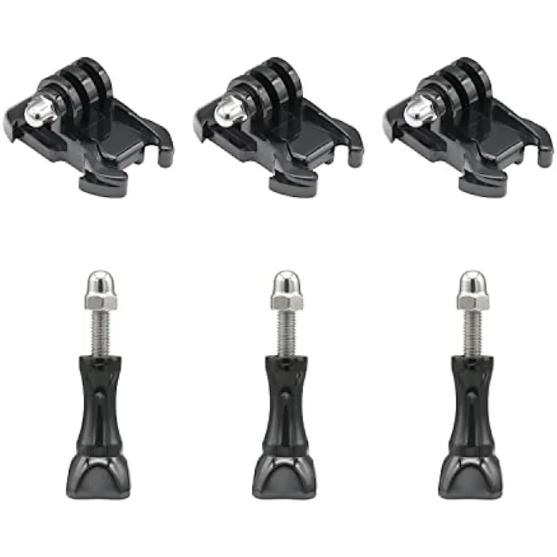 

Go Pro Quick Release Buckle Clip, Base Mount Kit, Compatible with Gopro Hero11/10/9/8/7/6/5/4/GoPro MAX/Hero (2018)/AKASO
