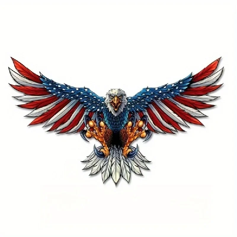 

Car Acesssories Car Sticker Vinyl Waterproof 3D Eagle For Motorcycle And Automobile Fuel Tank Cover - Decorative And Sun Protect