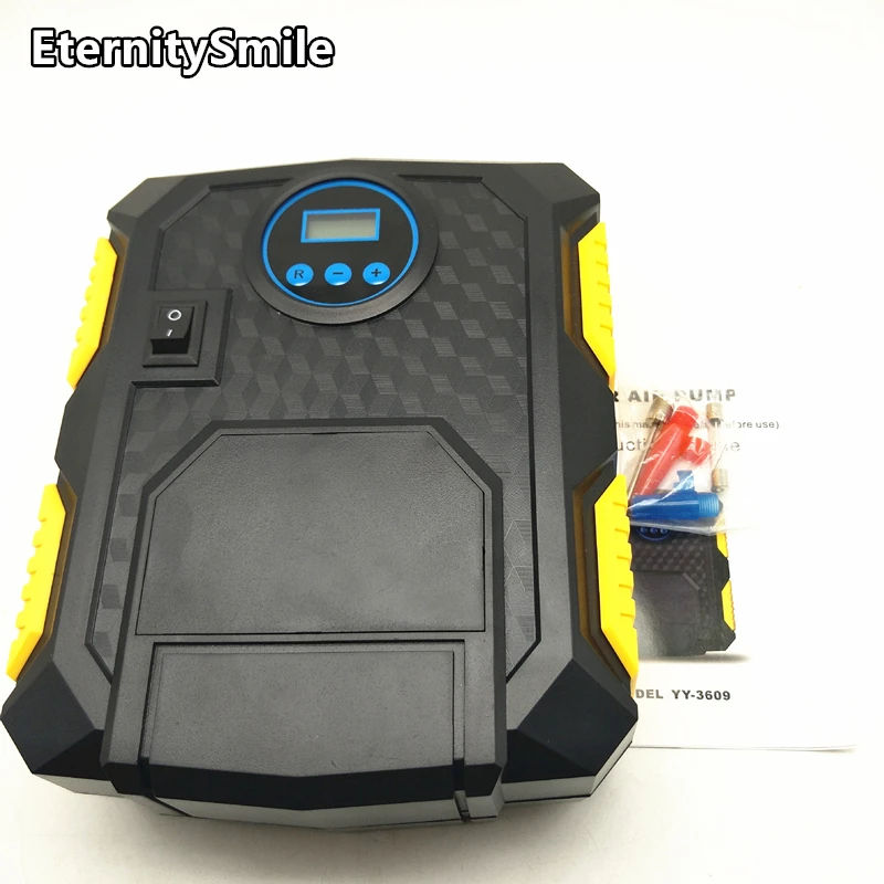 Портативный воздушный насос с ЖК-дисплеем, 12 В, фунтов/кв. Дюйм