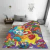 Throw Blanket Superthings Micro Fleece Blanket Four Sizes Cartoon Portable For Bedroom AntiPilling Blanket 3