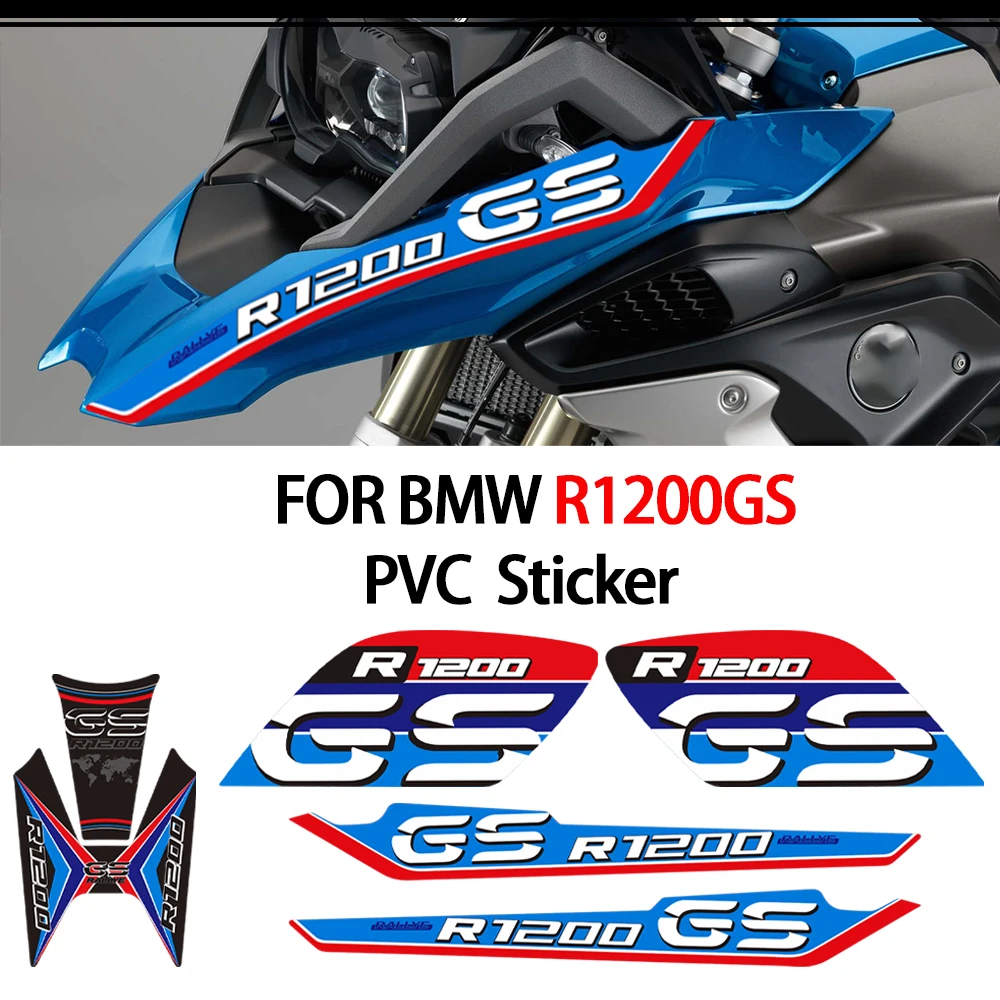 for bmw r1200gs r1200 r 1200 gs lc rallye extension extender fairing fender tank pad stickers decal adventure protection Tank Pad Stickers Decal Adventure Protection For BMW R1200GS R1200 R 1200 GS LC Rallye Rally Extension Extender Fairing Fender