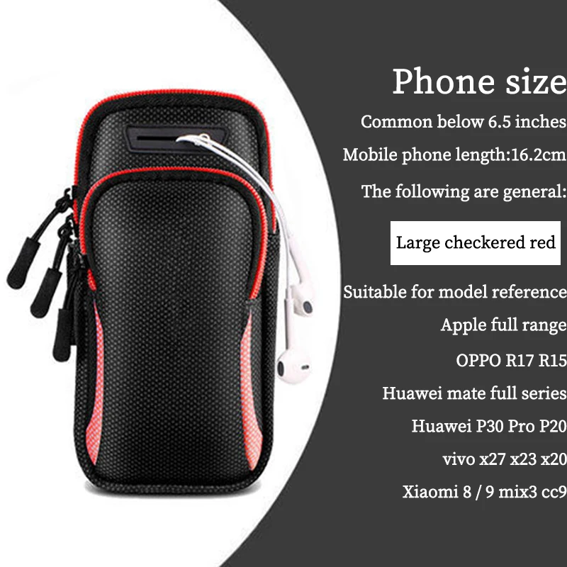 Phone Armband Mobile Phone Armband Phone Arm Band Sports Arm Bag Fitness Arm Bag New running mobile phone arm bag multi-functional sports arm bag outdoor fitness cover waterproof wrist