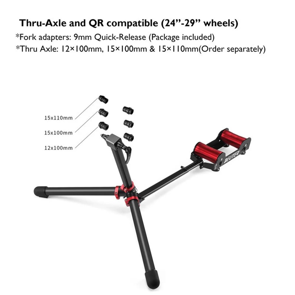 Description Picture 3 of itemNEW Trainer Portable Bike Roller Trainer Resistance Adjustable Trainning Cycling Stationary Bicycle Trainer Indoor Exercise