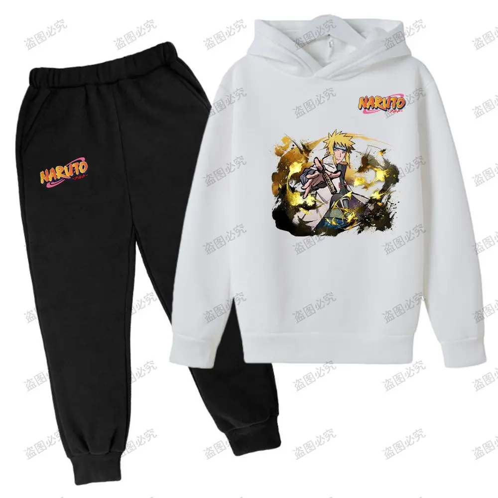 

Winter Tracksuit Men Children's Hoodie Suit Hoodies Suit Luxury Clothing Naruto Cute Style Essentials Autumn Sports Men's New