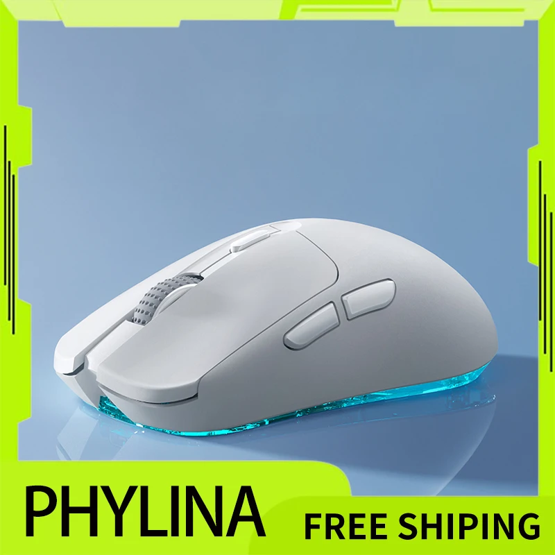 

Phylina S450 Wireless Mouse Gaming Paw3395 26000dpi Ultra Lightweight 56g Programmable 2.4g Usb-c Wired Rechargeable 6 Buttons