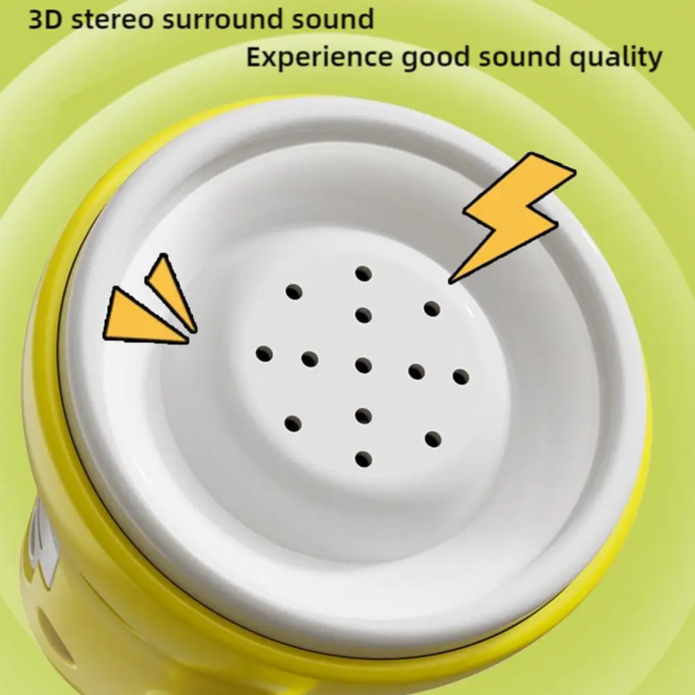 Recordable Loudspeaker Game Keychain Vintage Mini Player Handheld Speakers Toy With Music Elaborate Design