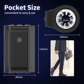 Automatic Rotation Male Masturbator Cup Double Channel Soft Silicone Reality Vagina Masturbation Machine Adult Sex Toys for Me 6